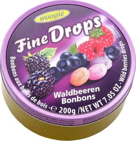 Woogie Woogie Landrynki w Puszce Leśne Owoce 200 g