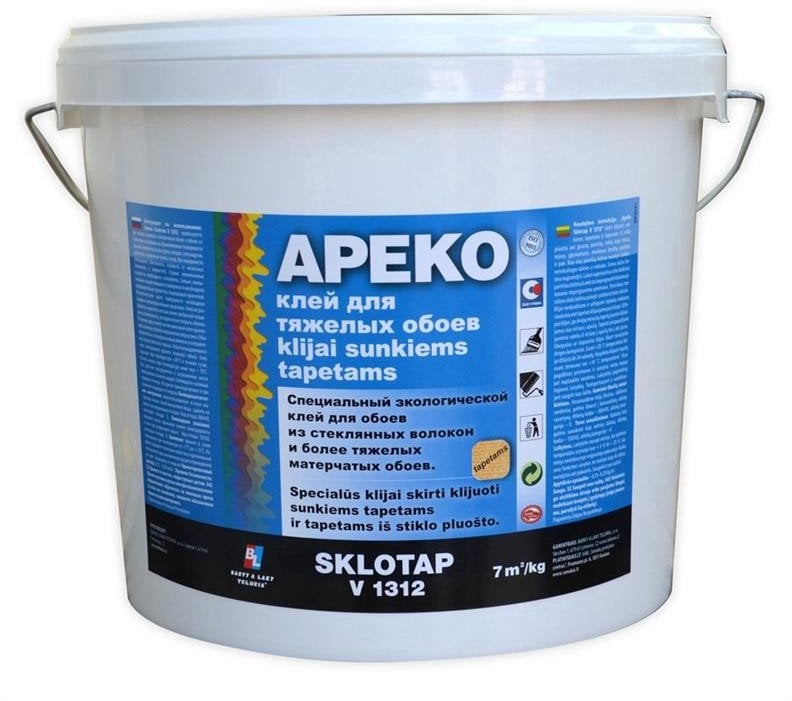 GLASS FIBRE WALLPAPER GLUE APEK 5 KG