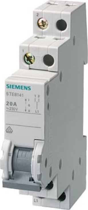 Siemens Przełącznik modułowy kontrolny 3-pozycyjny (I-0-II) 400V AC 20A 2CO 5TE8142