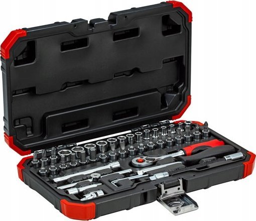 Gedore Gedore Red socket wrench set 1/4 SW4-14mm 46 pieces - 3300052