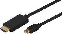Kabel MicroConnect Mini Displayport-HDMI M-M 1.8m - MDPHDMI2B