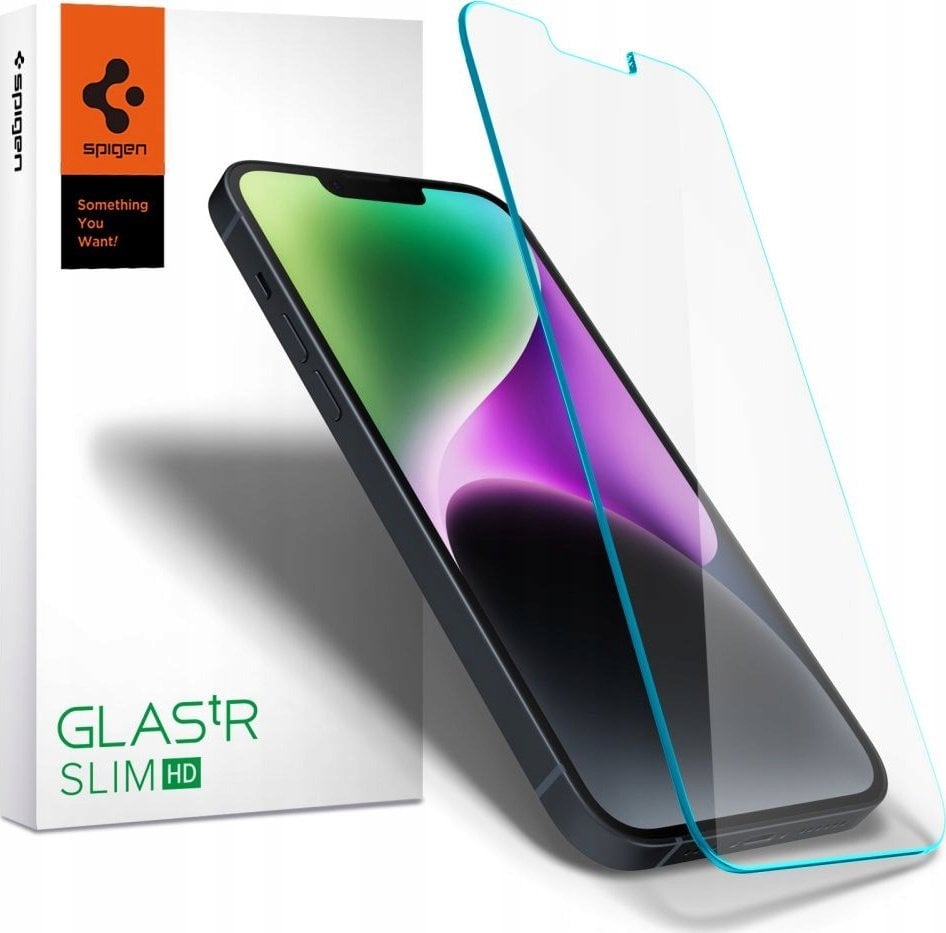 Spigen Spigen GLAS.TR Slim do Apple iPhone 16 Pro Max przezroczysty
