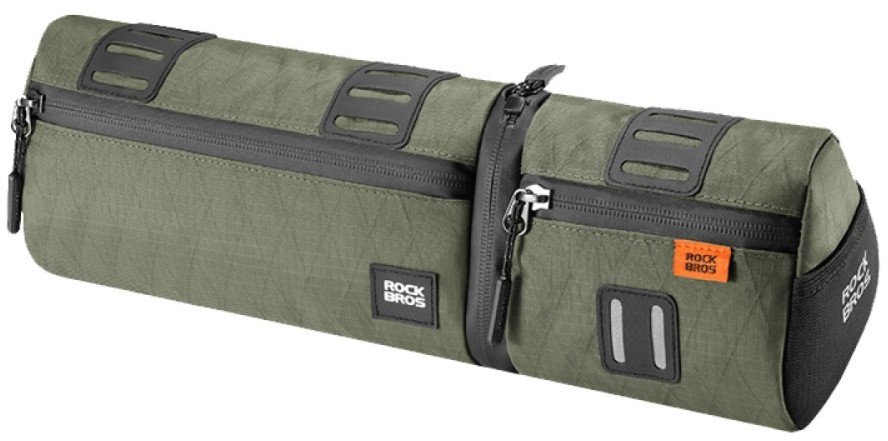 Torba na rower 2w1 Rockbros, ciemnozielona