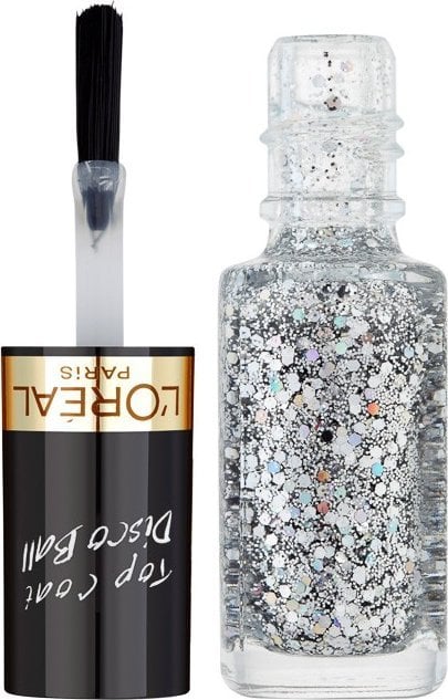 L’Oreal Paris L'Oreal Paris, Color Riche Les Top Coats, Nail Polish, 922, Disco Ball, 5 ml For Women