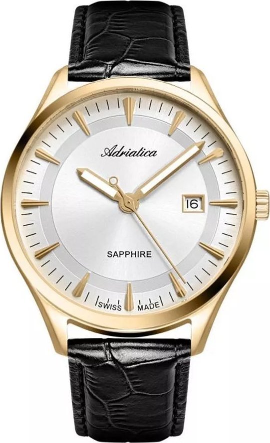 Zegarek męski Adriatica A8330.1213Q czarny