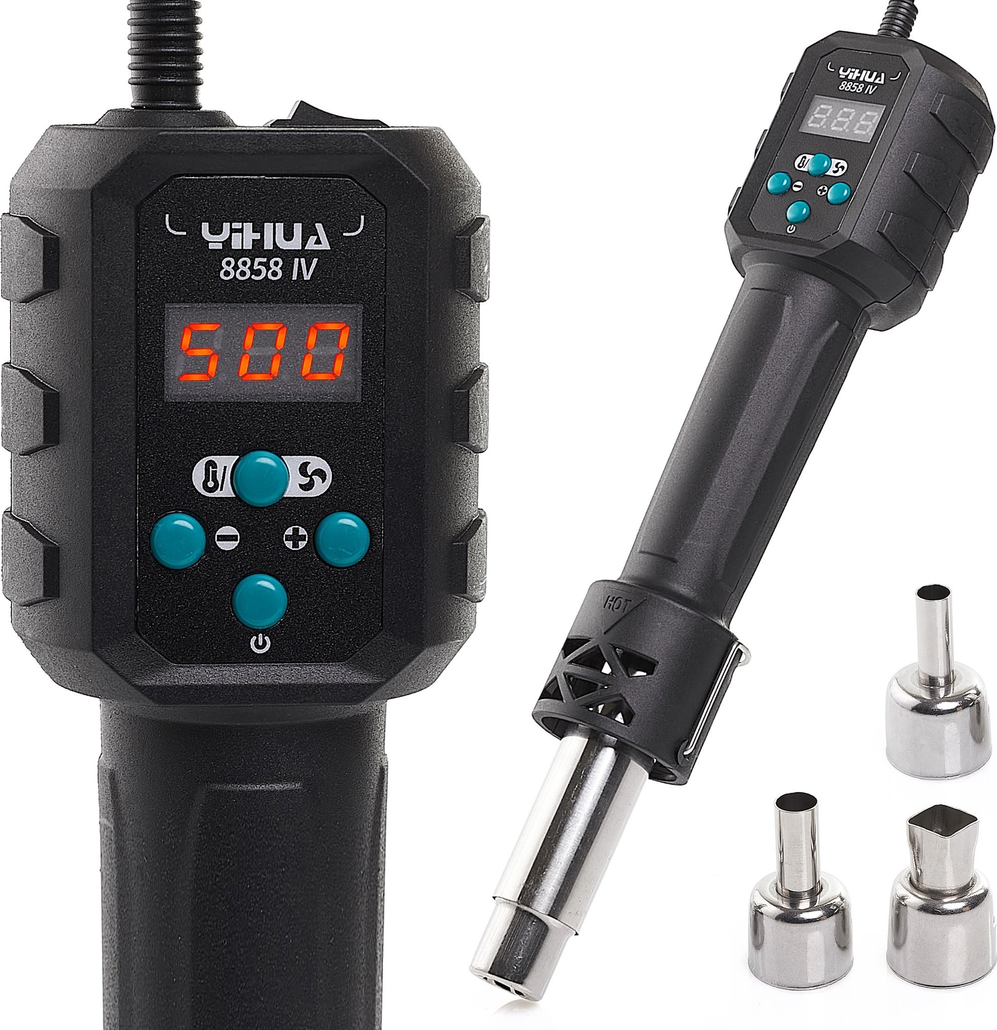 Lutownica Opalarka Hot-air Gorące Powietrze Yihua 8858-IV 700W Techrebal