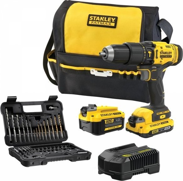 Wiertarko-wkrętarka Stanley SFMCD711DMA 18 V 2 x akumulator 2 / 4 Ah