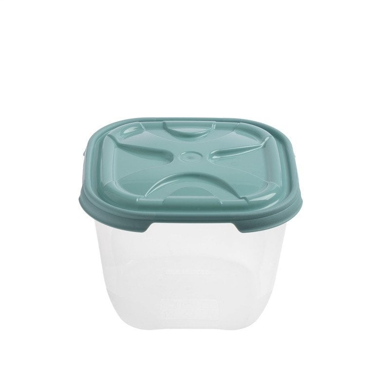 FOOD CONTAINER SQUARE NORDIC GREEN. 3 L