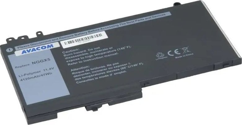 Bateria Avacom AVACOM baterie pro Dell Latitude E5270 / E5570 Li-Pol 11,4V 4120mAh 47Wh