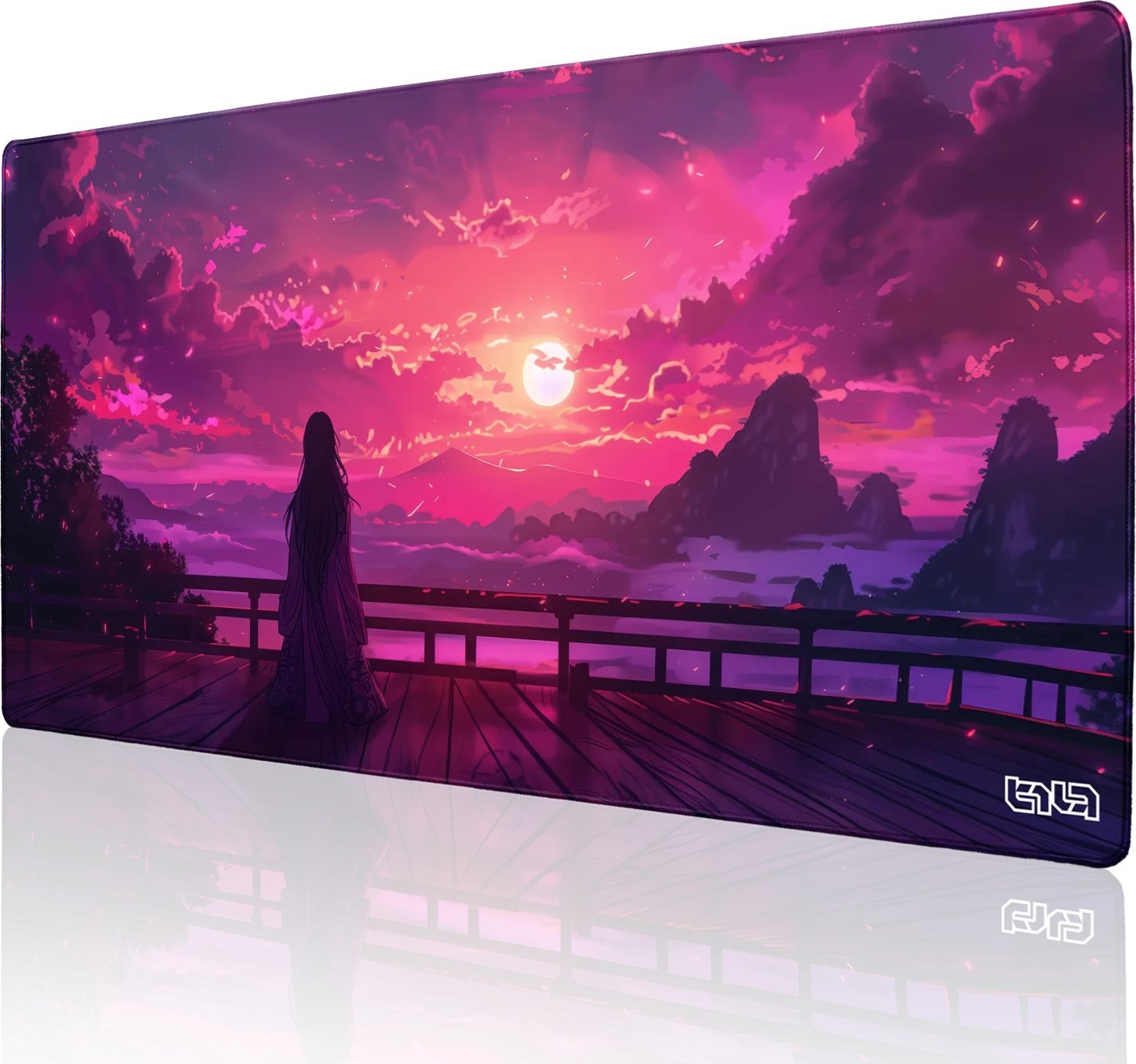 Podkładka Tilt PODKŁADKA POD KLAWIATURĘ Eternal Twilight 100x50 TILT Duża Antypoślizgowa