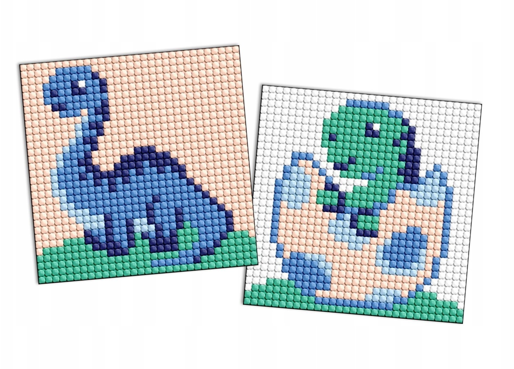 Diamentowa mozaika naklejka Kids - Dinozaur 2