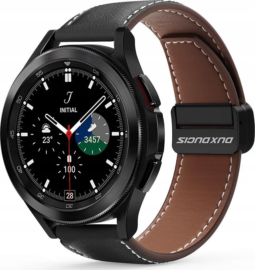 Dux Ducis DUX DUCIS pasek YA skórzany 20 mm czarny