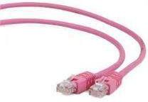 Gembird patchcord RJ45, osłonka zalewana, kat. 5e, UTP, 5m, różowy PP12-5M/RO