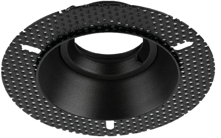 Podtynkowa oprawa sufitowa Fira 10573 okrągła oczko czarne