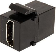 Value HDMI Keystone Module, 2 pcs / set, black (25.99.8208)