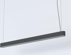 Lampa wisząca Nowodvorski Nowodvorski Soft 7525 lampa wisząca zwis 1x22W LED grafitowa