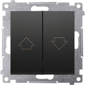 Kontakt-Simon Simon54 Łącznik żaluzjowy DZP1.01/49 czarny