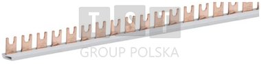 002921062 Szyna łączeniowa widełkowa 1P 100A 16mm2 (54 mod.) IZ16/1F/54/L zagięta 002921062
