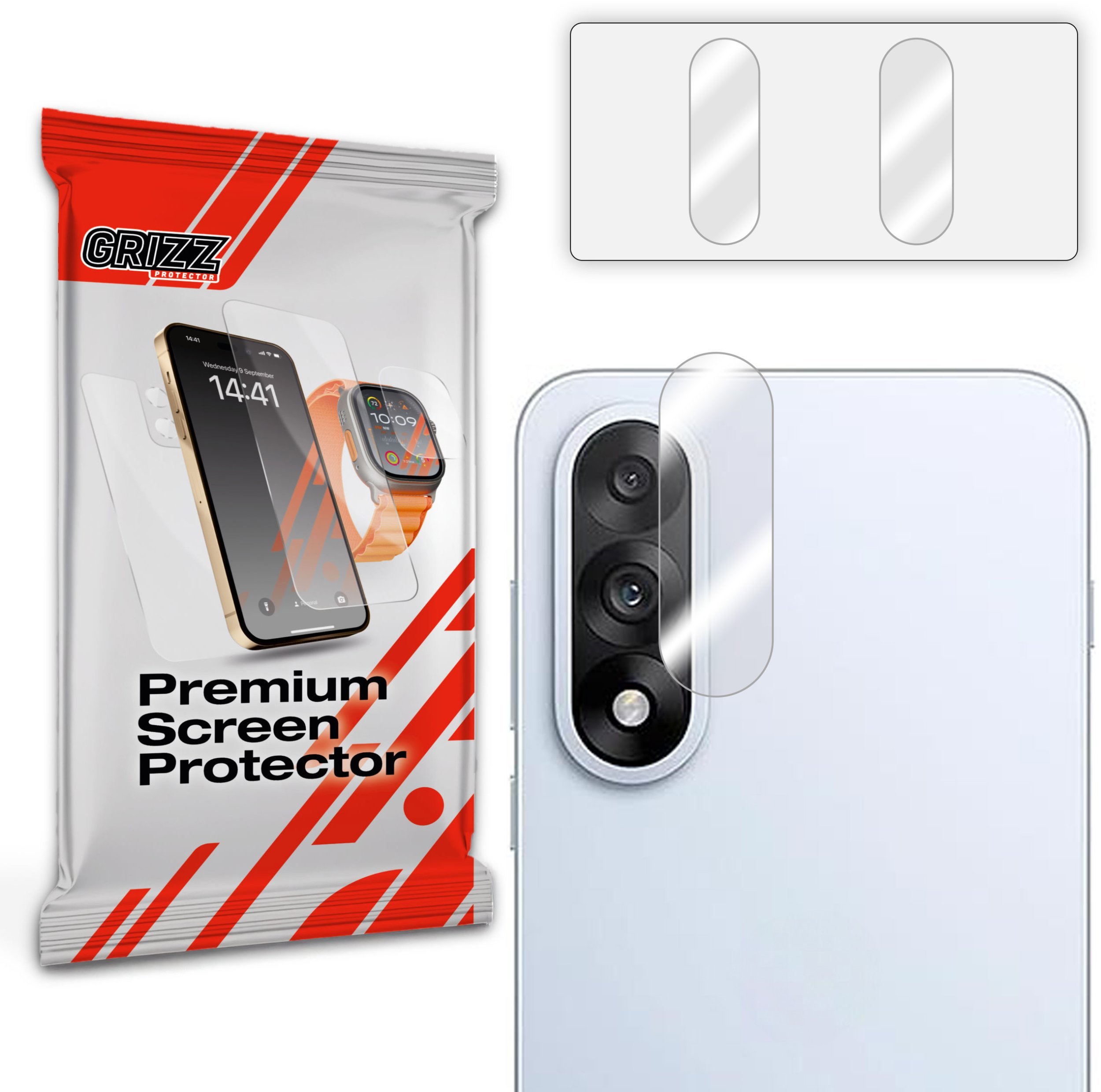 GrizzGlass Szkło na aparat HybridGlass Camera do OnePlus Nord 5