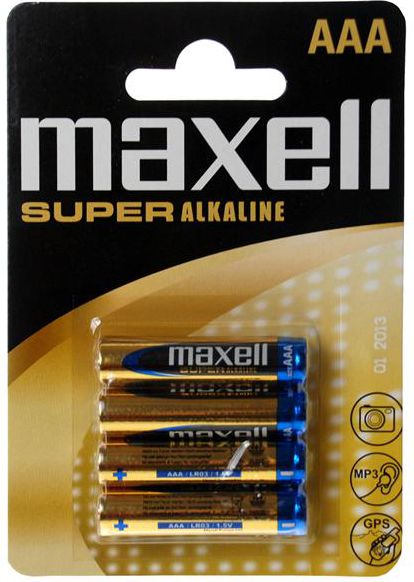 Maxell Bateria Super AAA / R03 4 szt.