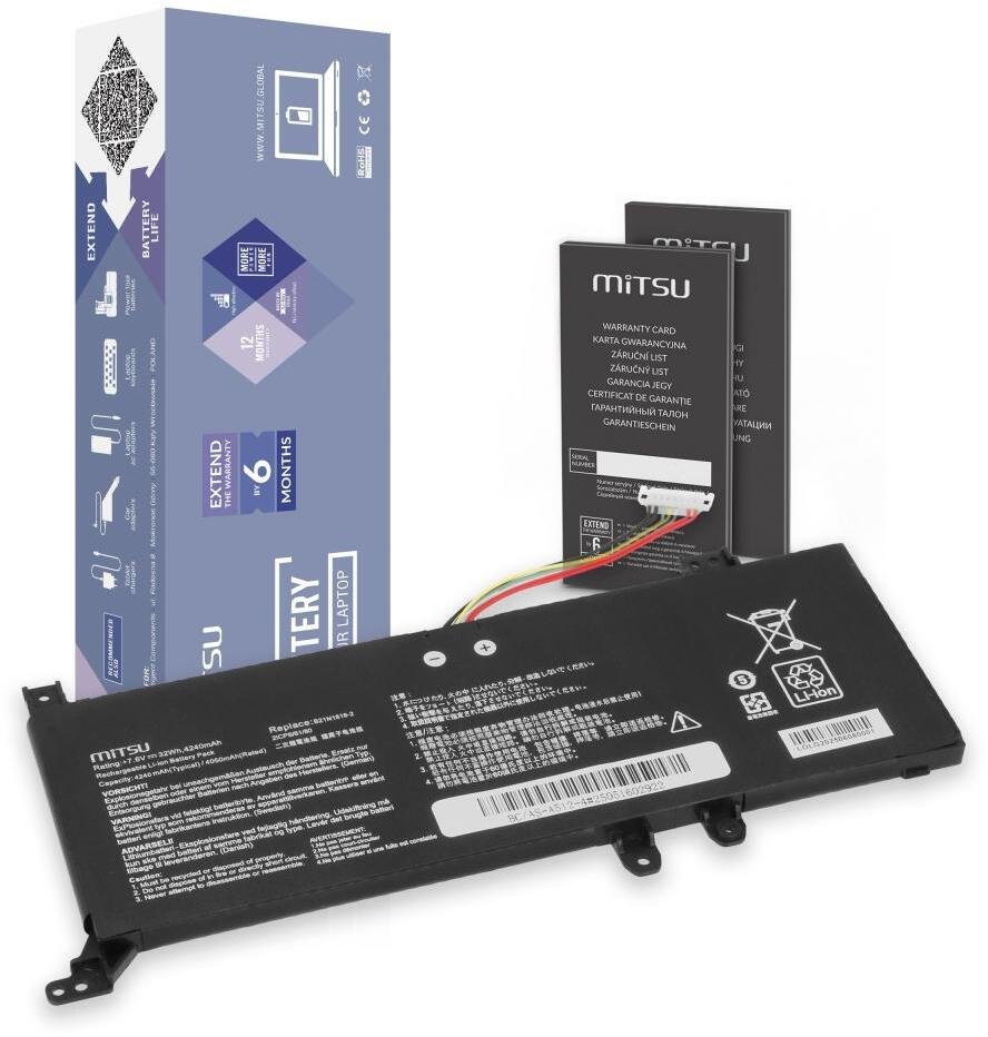 Bateria Mitsu Bateria do Asus Vivobook 14 D415D, 15 X515E