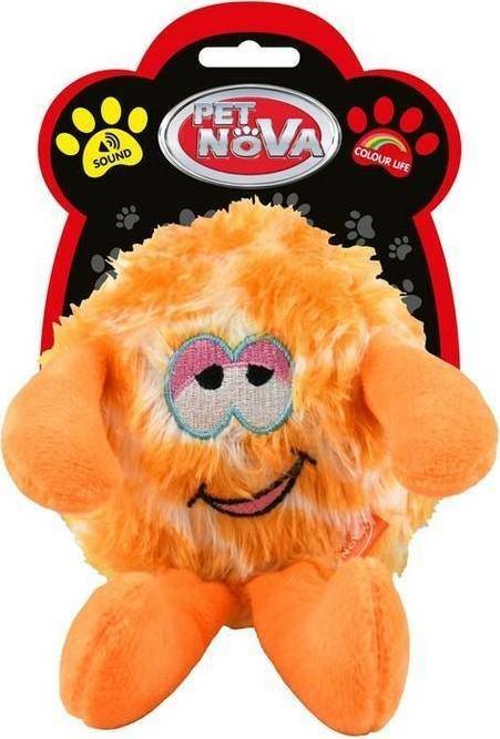 Aqua Nova DOG LIFE STYLE Zabawka Pluszowa Pomarańczowy Potwór