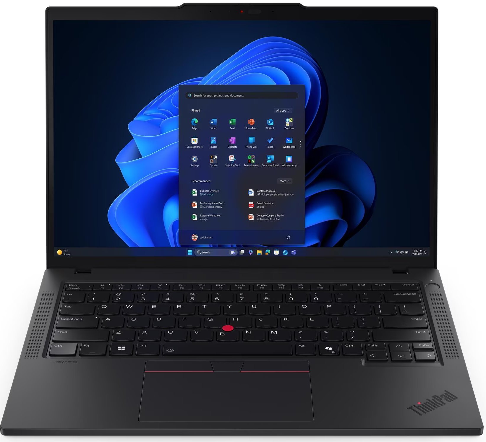 Laptop Lenovo ThinkPad T14 G6 Ultra 5 225U / 32 GB / 512 GB / W11 Pro (21QC00A8MH)