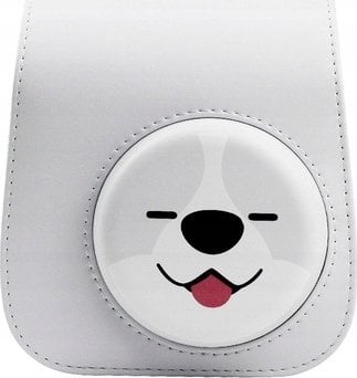 Pokrowiec LoveInstant Futerał Etui Pokrowiec Do Fujifilm Instax Mini 11 Piesek Szary