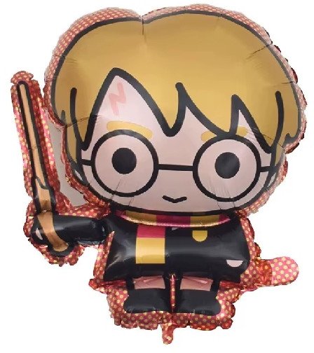 Balon Foliowy Harry Potter Happy Birthday Urodziny Duży 63 cm