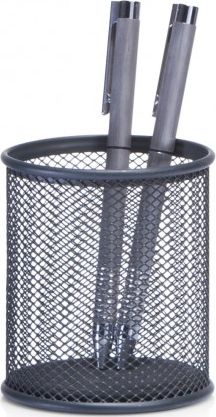 Zeller Pojemnik na przybory biurowe, 8x9.5 cm, kol. antracytowy