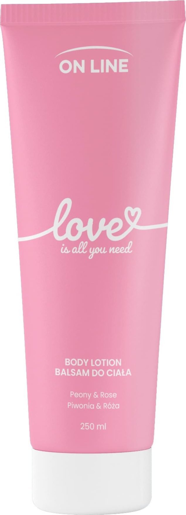 Dove ON LINE Emocje Basam do ciała Love - piwonia i róża 250 ml
