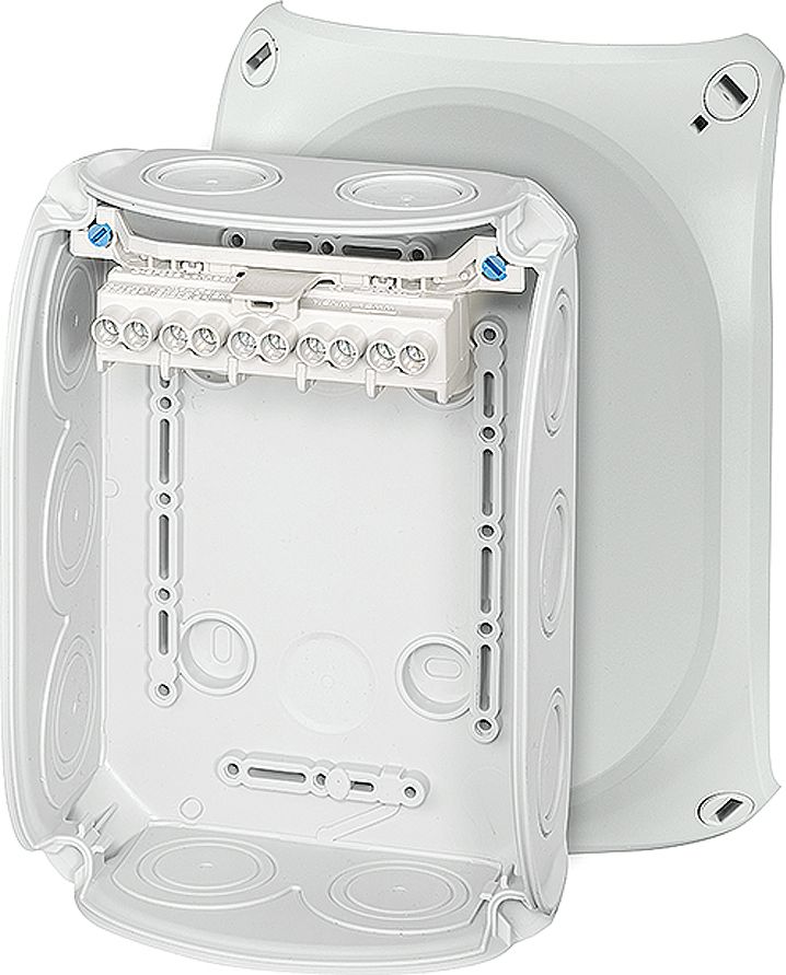 Hensel Puszka odgałęźna 180x130x77 5x6mm2 CU IP66 szara DK 1006 GZ (62000155)