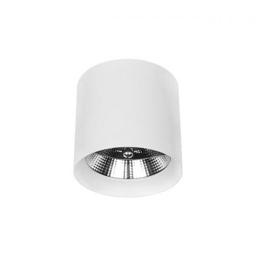 Oprawa natynkowa AR111 okrągła 110x118 IP20 biał.