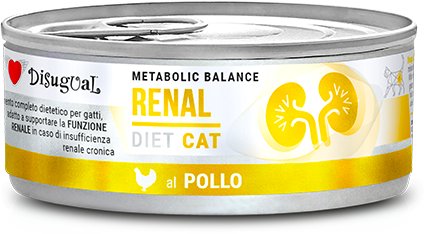 Disugual Karma mokra dla kota Weterynaryjna RENAL Kurczak (dorosły) 85g
