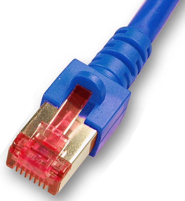 EFB CAT 6 Patchcord SSTP Niebieski 10m (K5513.10)