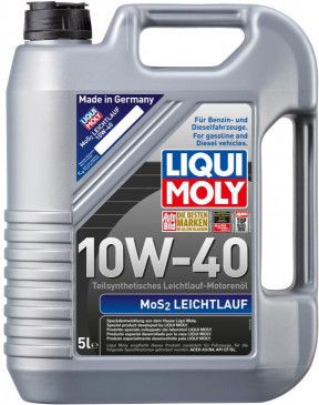 LIQUI MOLY MOS2-Leichtlauf półsyntetyczny 10W-40 5L