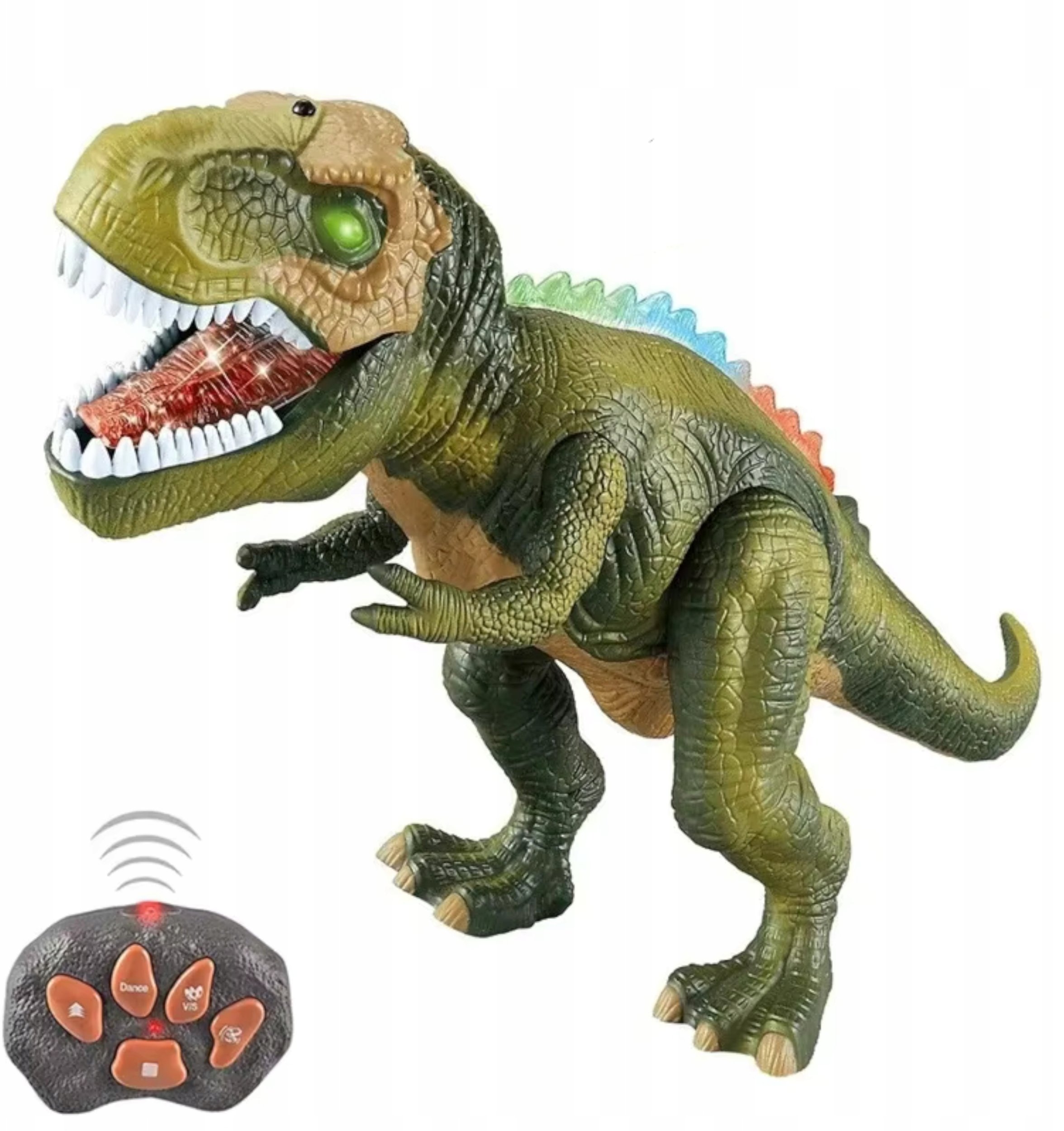 Dinozaur Tyrannosaurus Rex zdalnie sterowany pilot dźwięki świtała 5181