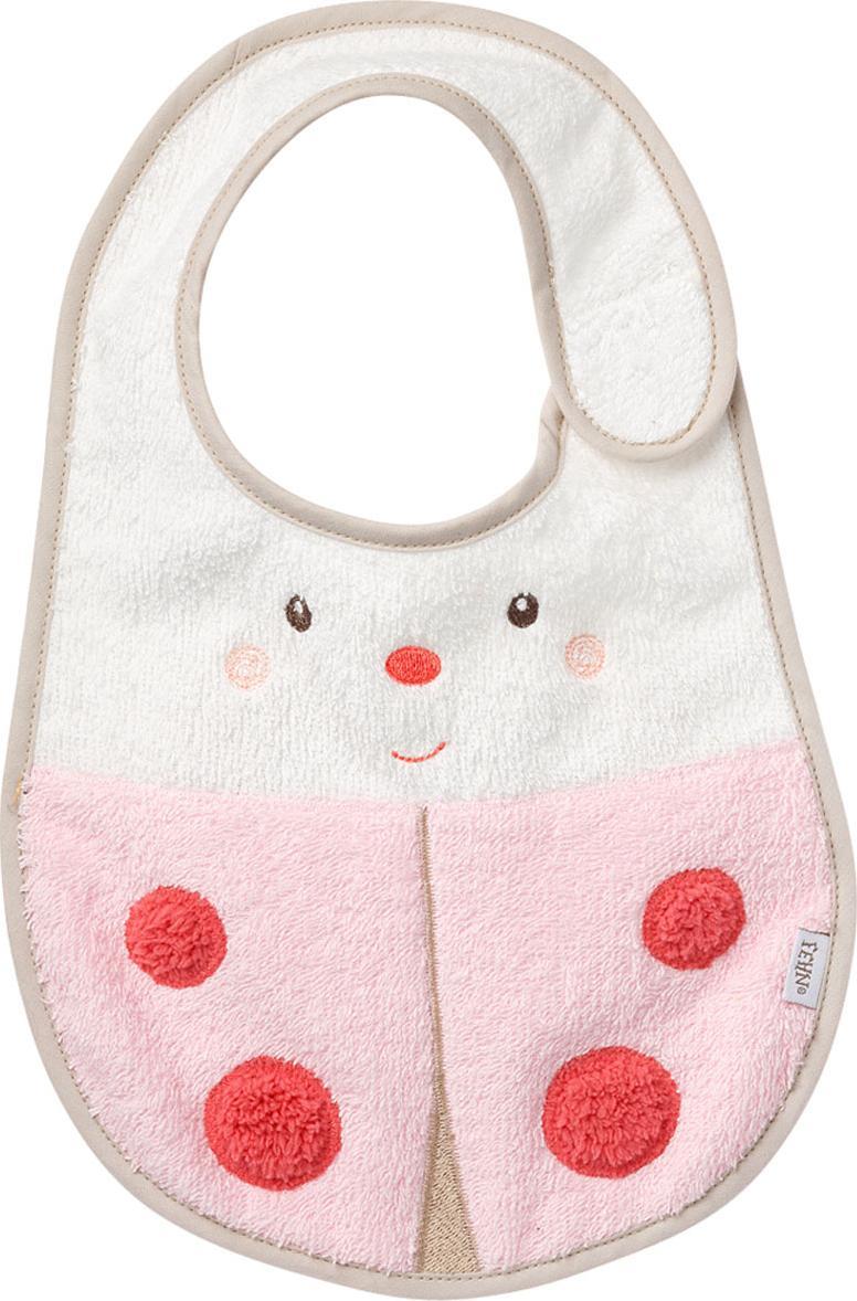 BabyFehn Śliniak frotte na rzep, żuczek, z kolekcji: ogród marzeń