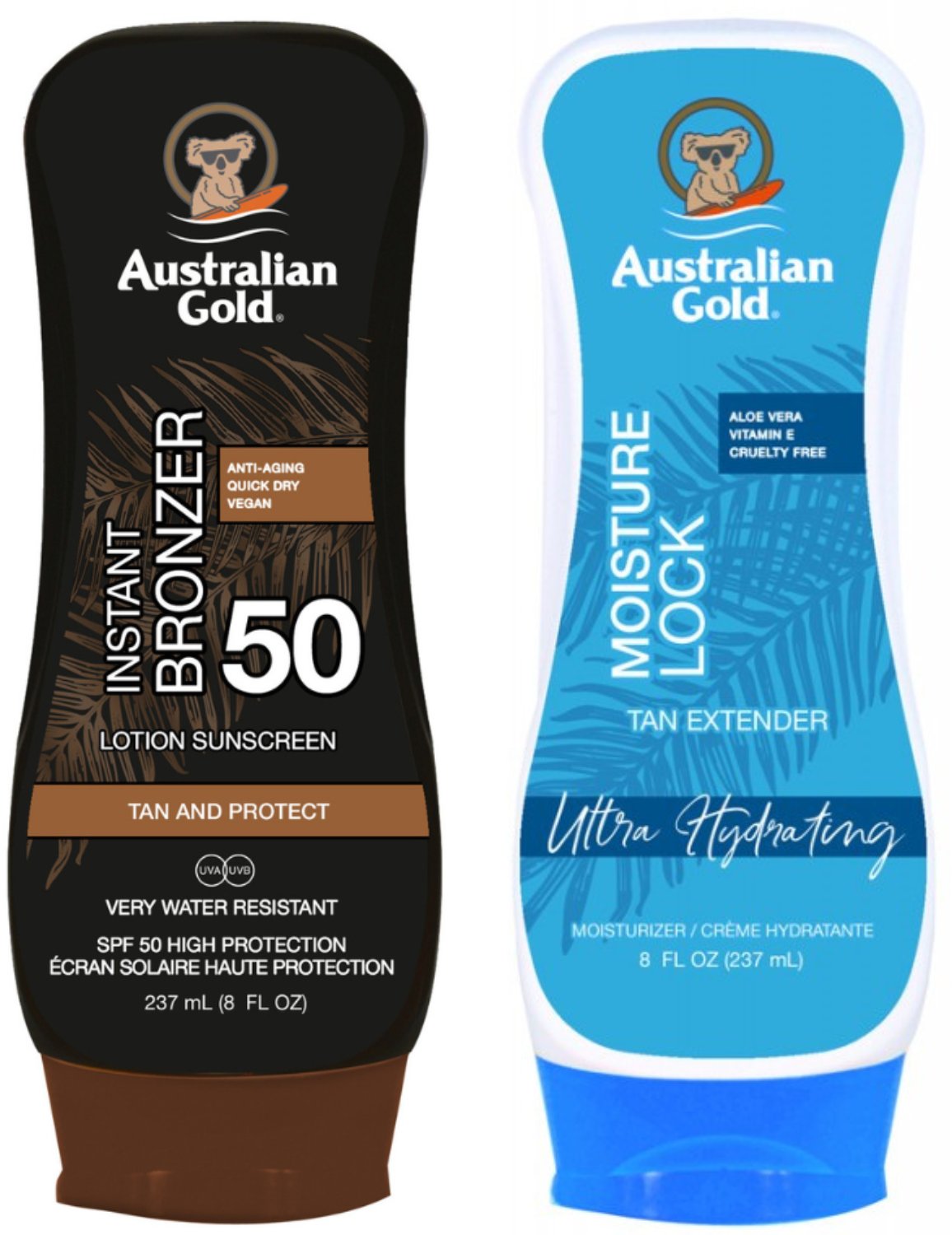 Australian Gold Balsam Z Bronzerem SPF50 + Moisture Lock 237ml