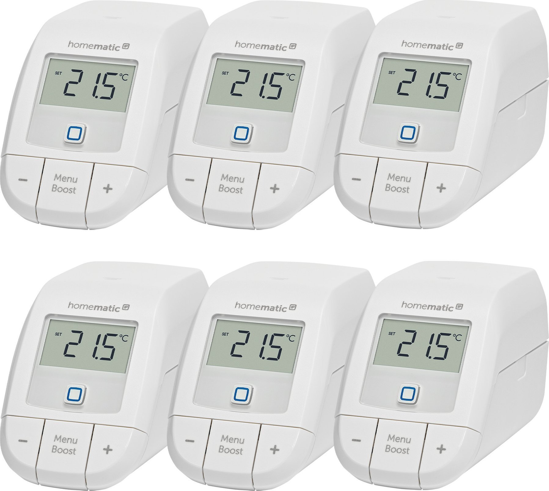 HomeMatic IP Homematic IP Heizkörperthermostat – basic 6er Set