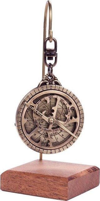 Giftdeco Miniaturowe astrolabium mosiężne na zawiesiu