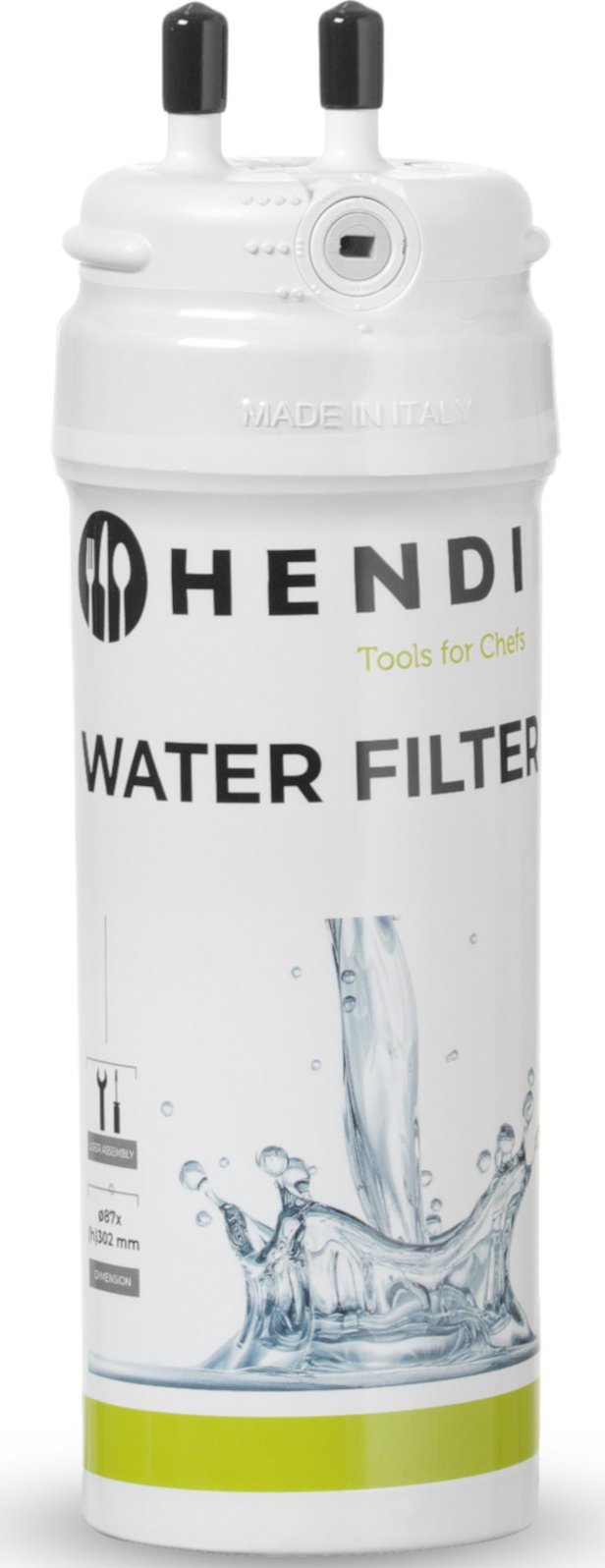 Hendi Filtr do uzdatniania wody XS śr. 87 x 302 mm 1 l/min - Hendi 237892 Filtr do uzdatniania wody XS śr. 87 x 302 mm 1 l/min - Hendi 237892
