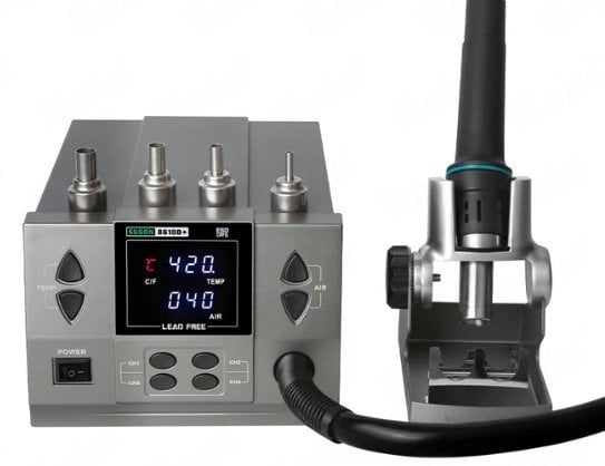 STACJA LUTOWNICZA HOT AIR DO BGA SMD SUGON 8610D+ 1000W