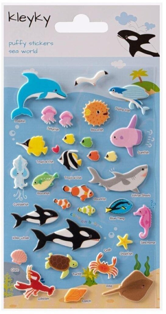 Naklejki wypukłe Morski Świat