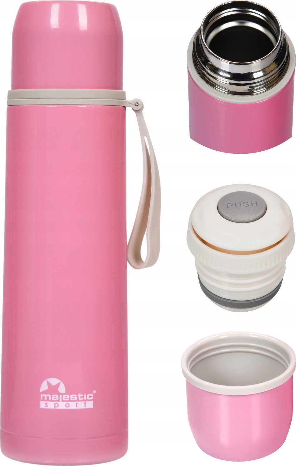 Termos Majestic Sport Izalco 500 ml różowy