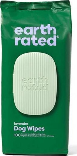 Earth Rated Earth Rated Chusteczki Dla Psa Kompost Lawenda 100szt