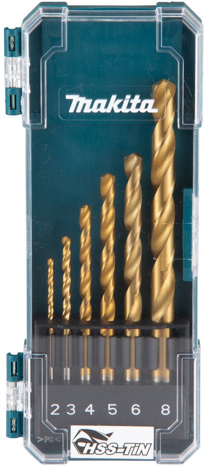 Wiertło Makita MAKITA D-72833 zestaw 6 wierteł do metalu HSS