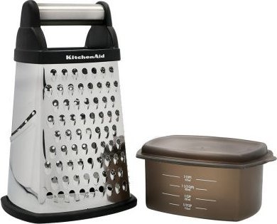KitchenAid Tarka z pojemnikiem Box Grater Onyx Black / KitchenAid