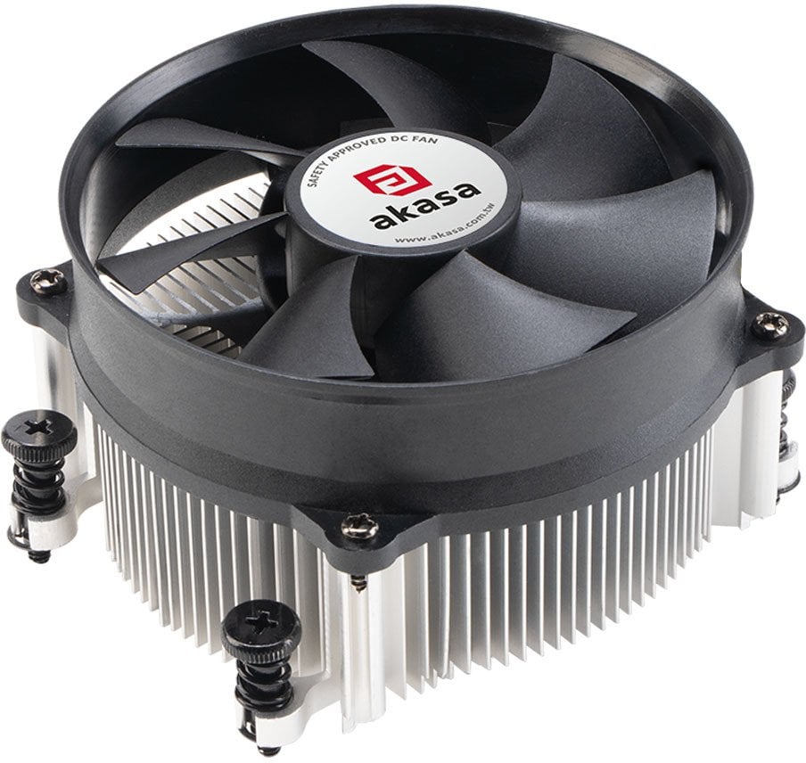 Chłodzenie CPU Akasa AK-CC1113BP01 Low Profile CPU chłodzenie AMD Sockel AM4 und AM5 - 95mm