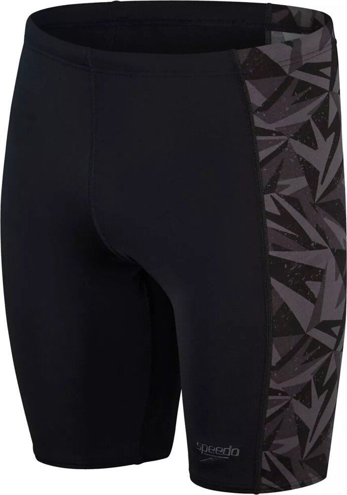 Speedo Męskie kąpielówki Speedo HYPERBOOM PNL JAM AM black/oxid grey rozmiar 40